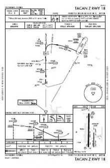TACAN Z RWY 18 chart preview