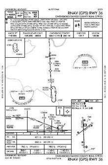 RNAV (GPS) RWY 36 chart preview