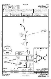 VOR RWY 18 chart preview
