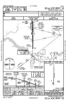 ILS OR LOC RWY 18 chart preview