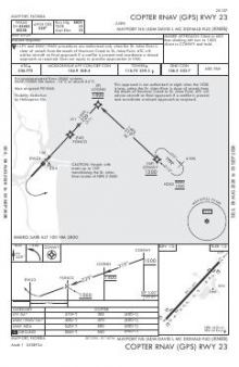COPTER RNAV (GPS) RWY 23 chart preview