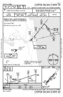 COPTER TACAN Z RWY 23 chart preview