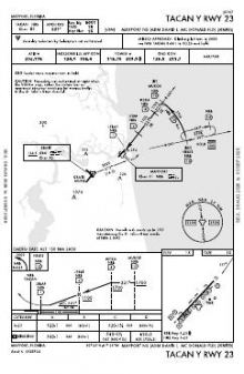 TACAN Y RWY 23 chart preview