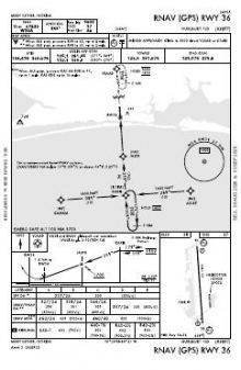 RNAV (GPS) RWY 36 chart preview