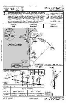 ILS OR LOC RWY 16 chart preview