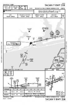 TACAN Y RWY 25R chart preview