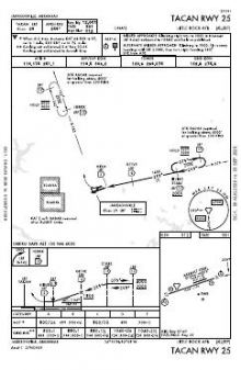 TACAN RWY 25 chart preview