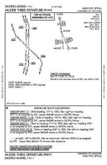 MUDDE THREE (RNAV) chart preview