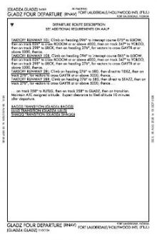 GLADZ FOUR (RNAV), CONT.2 chart preview