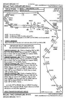 REGAE TWO (RNAV) chart preview