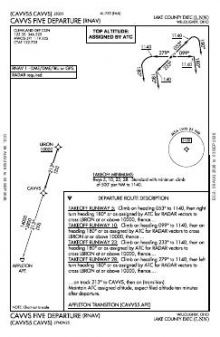 CAVVS FIVE (RNAV) chart preview