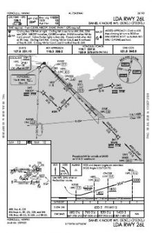 LDA RWY 26L chart preview