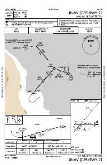 RNAV (GPS) RWY 21 chart preview