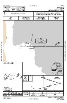 VOR-B chart preview