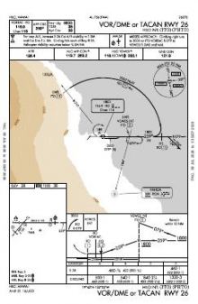 VOR/DME OR TACAN RWY 26 chart preview
