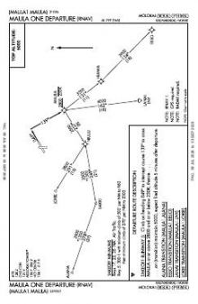 MAULA ONE (RNAV) chart preview