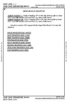 JELIE ONE (RNAV), CONT.1 chart preview