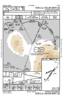 VOR Z OR TACAN RWY 20 chart preview