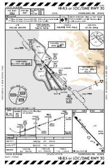HI-ILS OR LOC/DME RWY 30 chart preview