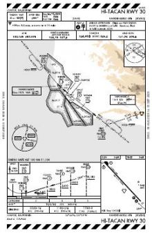 HI-TACAN RWY 30 chart preview