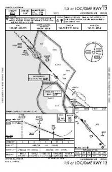 ILS OR LOC/DME RWY 12 chart preview