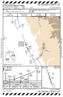 HI-TACAN Z RWY 33 chart preview