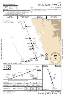 RNAV (GPS) RWY 33 chart preview