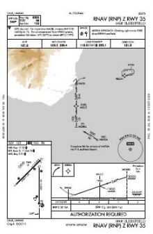 RNAV (RNP) Z RWY 35 chart preview