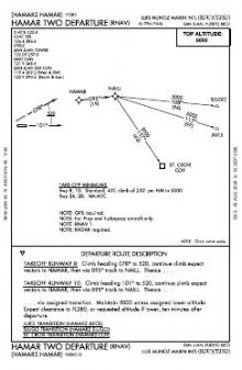 HAMAR TWO (RNAV) chart preview