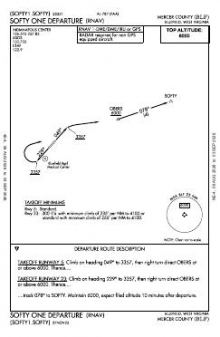 SOFTY ONE (RNAV) chart preview
