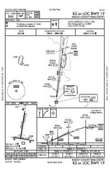 ILS OR LOC RWY 19 chart preview