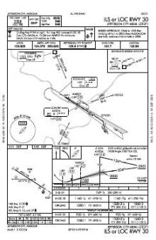 ILS OR LOC RWY 30 chart preview