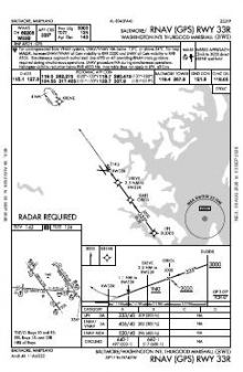 RNAV (GPS) RWY 33R chart preview