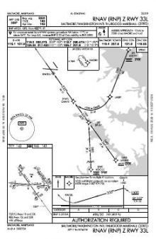 RNAV (RNP) Z RWY 33L chart preview