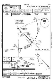 VOR/DME OR TACAN RWY 31 chart preview