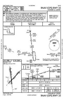 RNAV (GPS) RWY 35 chart preview