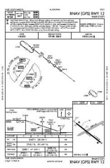 RNAV (GPS) RWY 12 chart preview