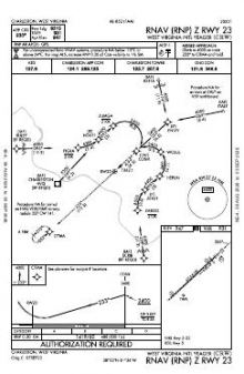 RNAV (RNP) Z RWY 23 chart preview