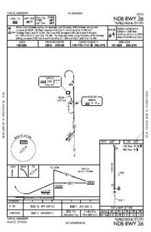 NDB RWY 36 chart preview