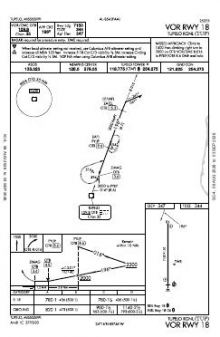 VOR RWY 18 chart preview