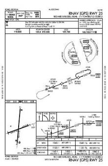 RNAV (GPS) RWY 25 chart preview