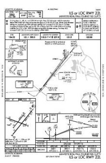 ILS OR LOC RWY 22L chart preview