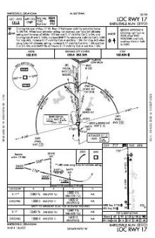 LOC RWY 17 chart preview