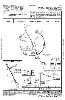 VOR OR TACAN RWY 32 chart preview