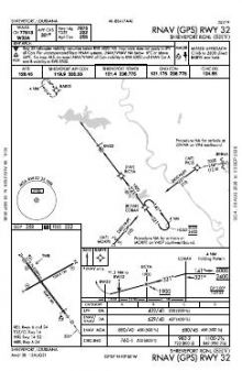 RNAV (GPS) RWY 32 chart preview