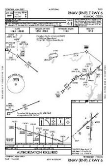 RNAV (RNP) Z RWY 06 chart preview