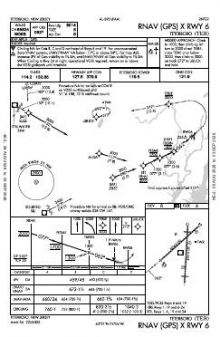 RNAV (GPS) X RWY 06 chart preview