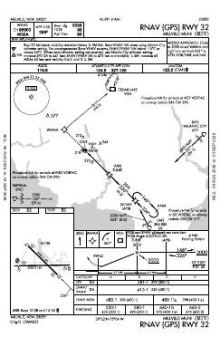 RNAV (GPS) RWY 32 chart preview