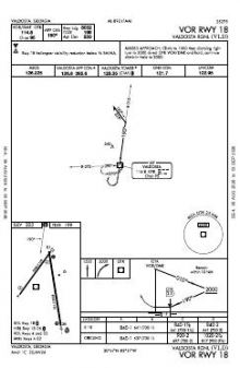 VOR RWY 18 chart preview