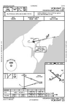 VOR RWY 25 chart preview